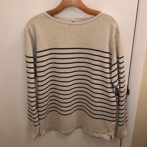 Uniqlo Men’s Long Sleeve Striped Shirt Size XL